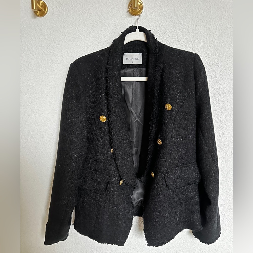 Hausen Black Trendy Jacket